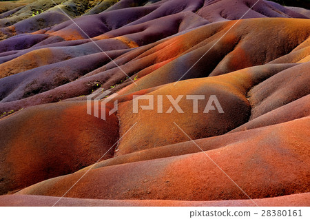 Chamarel seven coloured earths on Mauritius Chamarel seven coloured earths on Mauritius 28380161