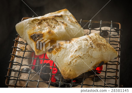 Okonomiya Japanese food rice cake 28381145