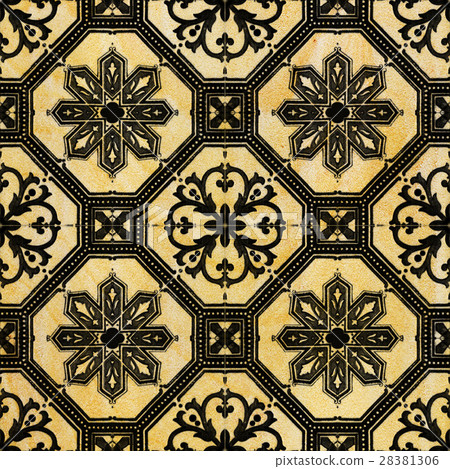 Decorative sandstone tile background Decorative sandstone tile background 28381306