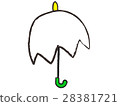 Egg shell umbrella 28381721