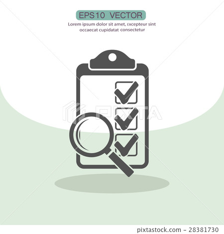 Pictograph of checklist 28381730