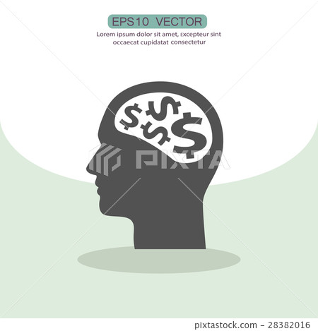 Pictograph of money 28382016