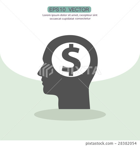 Pictograph of money 28382054