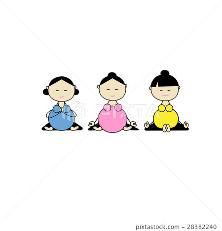 Pregnant yoga, women group for your design Pregnant yoga, women group for your design 28382240
