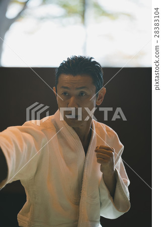 空手道 空的手 男人 28383104