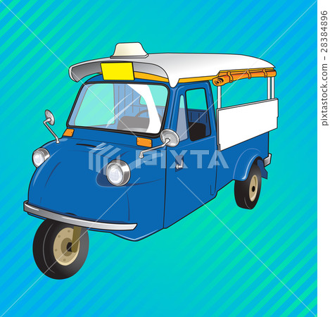 TUKTUK retro vehicle TUKTUK retro vehicle 28384896