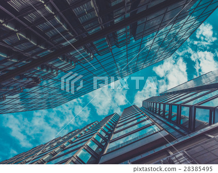 Skyscraper Buildings and Sky View Skyscraper Buildings and Sky View 28385495