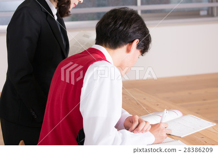 Learning cram school student 28386209