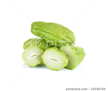 Chayote on white background 28386788