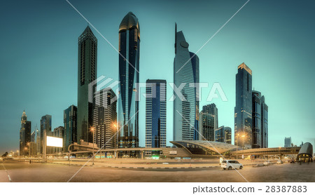 Business bay of Dubai, UAE Business bay of Dubai, UAE 28387883