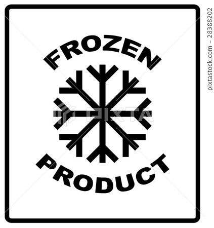 Keep frozen. Storage in Refrigerator Vector Keep frozen. Storage in Refrigerator Vector 28388202