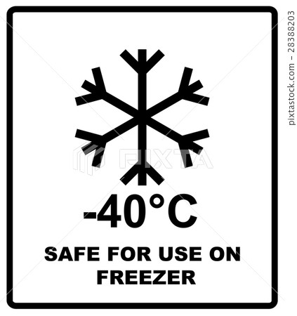 Safe for use on freezer icon , Vector illustration Safe for use on freezer icon , Vector illustration 28388203