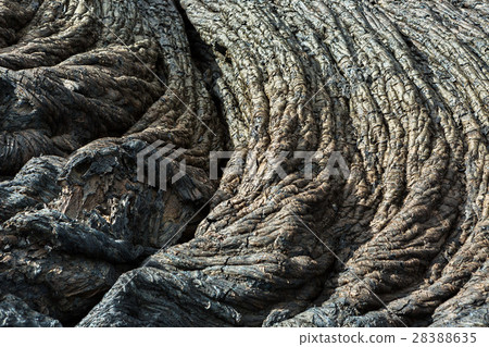 Background of the waves frozen lava field at 28388635