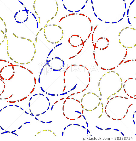 Seamless background with dotted line. Vector Seamless background with dotted line. Vector 28388734