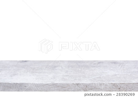 old wood table top on white background old wood table top on white background 28390269