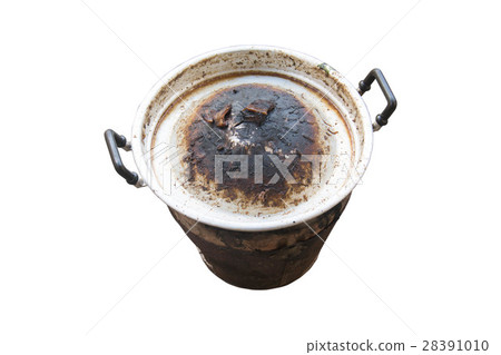 thai barbecue gridiron stove not clean isolated thai barbecue gridiron stove not clean isolated 28391010