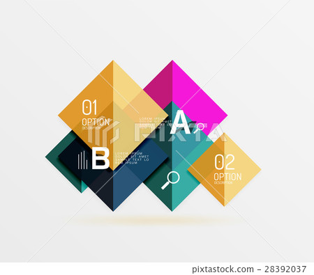 Geometric square and triangle template Geometric square and triangle template 28392037