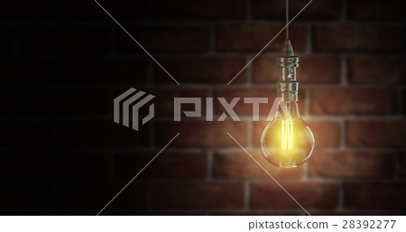 Light bulb lamps. 3D rendering 28392277