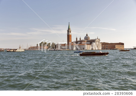 San Giorgio Maggiore island in Venice, Italy. 28393606