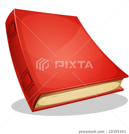 Red Book Isolated On White 28395301