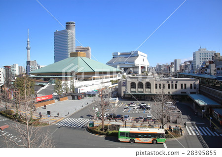 兩國國技館和兩國車站墨田區 兩國國技館和兩國車站墨田區 28395855
