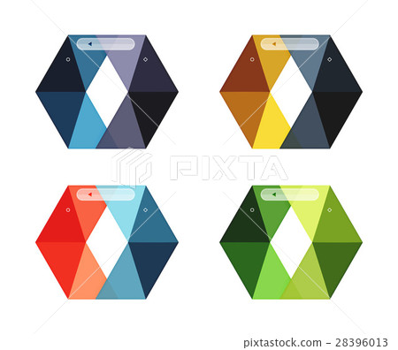 Vector infographic templates set 28396013