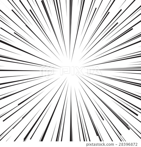 Abstract comic book flash explosion radial lines 28396872