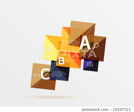 Vector square banner Vector square banner 28397521