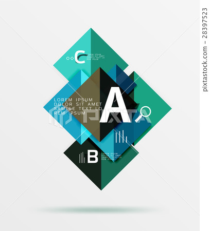 Vector square banner Vector square banner 28397523