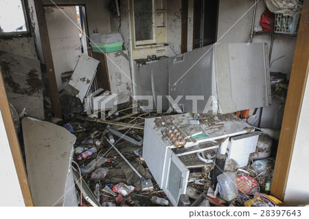 Miyagi ken仙台市Gamous區東日本大地震破壞 28397643