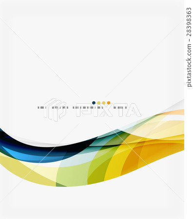 Colorful geometric wave abstract background Colorful geometric wave abstract background 28398363