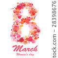 8 March holiday illustration 28398676