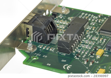 Electronic circuit board close up Electronic circuit board close up 28398997