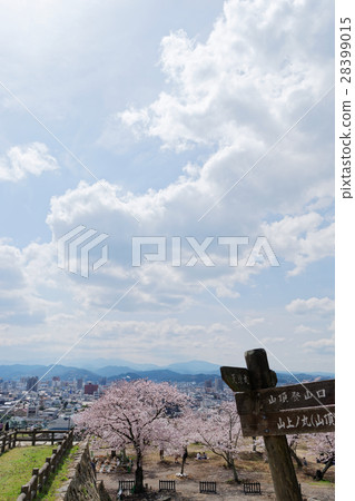 Spring Tottori Castle Ruins Spring Tottori Castle Ruins 28399015