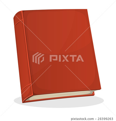 Red Book Cover Isolated On White 28399263