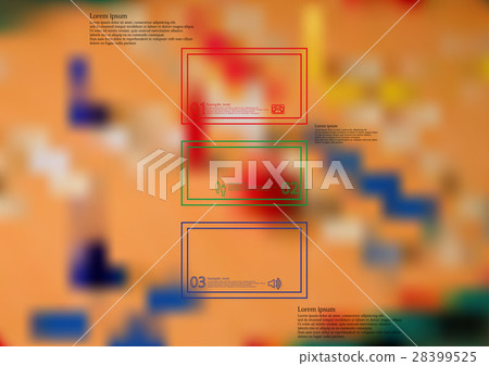 Illustration infographic template  28399525