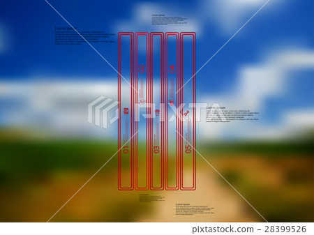 Illustration infographic template Illustration infographic template 28399526