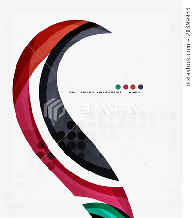 Business corporate wave background, flyer Business corporate wave background, flyer 28399933