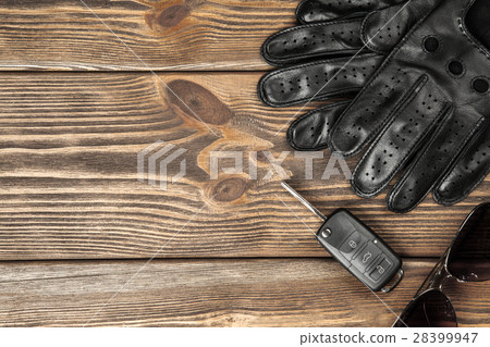 Car keys and driving gloves 28399947