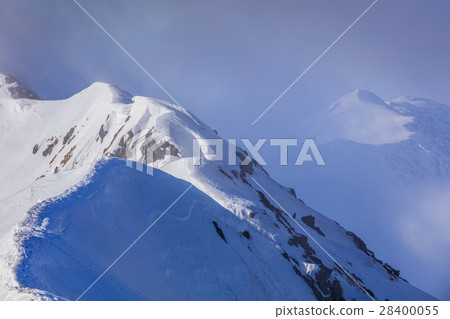 mountain landscape in winter 28400055