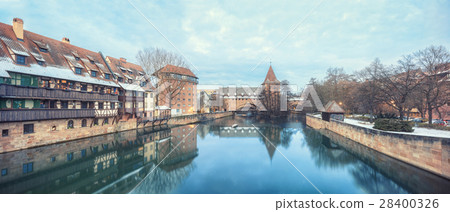 Medieval city Nuremberg, Germany 28400326