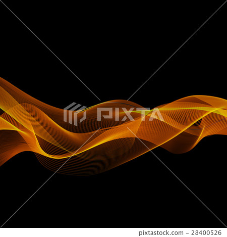 Abstract color wave design element Abstract color wave design element 28400526