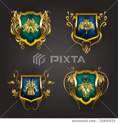 Monogram Logos Set Monogram Logos Set 28400919