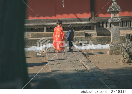 festival day for children of three, five and seven years of age, 2-3 Years, three years old 28403361