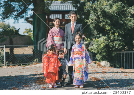 七五三 日本文化 日式服裝 28403377