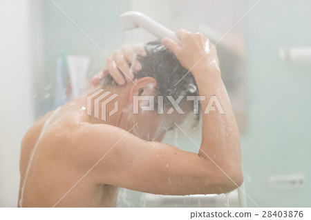 shampoo, Washing Hair, gents 28403876