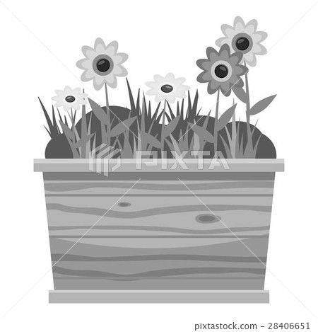 icon, gray monochrome style 28406651