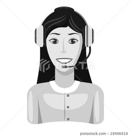 Woman consultant service delivery icon Woman consultant service delivery icon 28406818