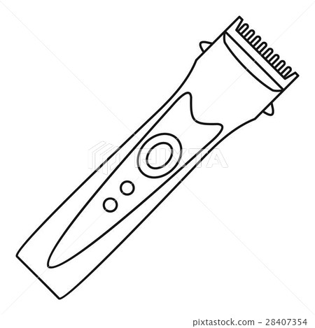 Clipper icon, outline style Clipper icon, outline style 28407354