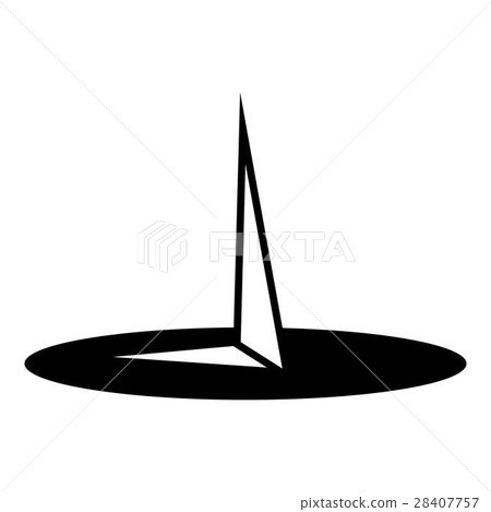 Pushpins icon, simple style 28407757